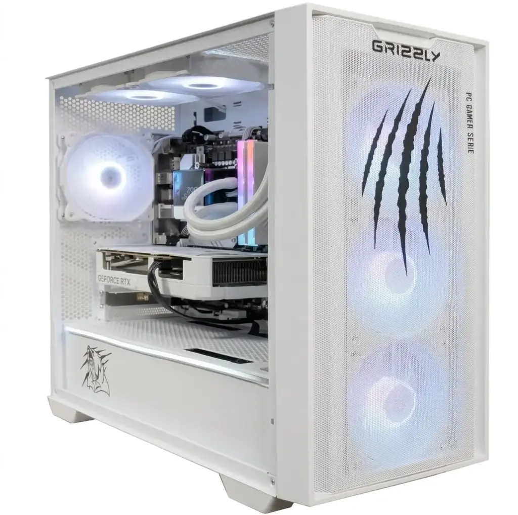 PC GAMER GRIZZLY INTEL CORE I7 12700KF 5.0GHZ RTX5060 32GB NVME 2TB WIFI BT PG-INTEL093 12 MESES DE GARANTIA