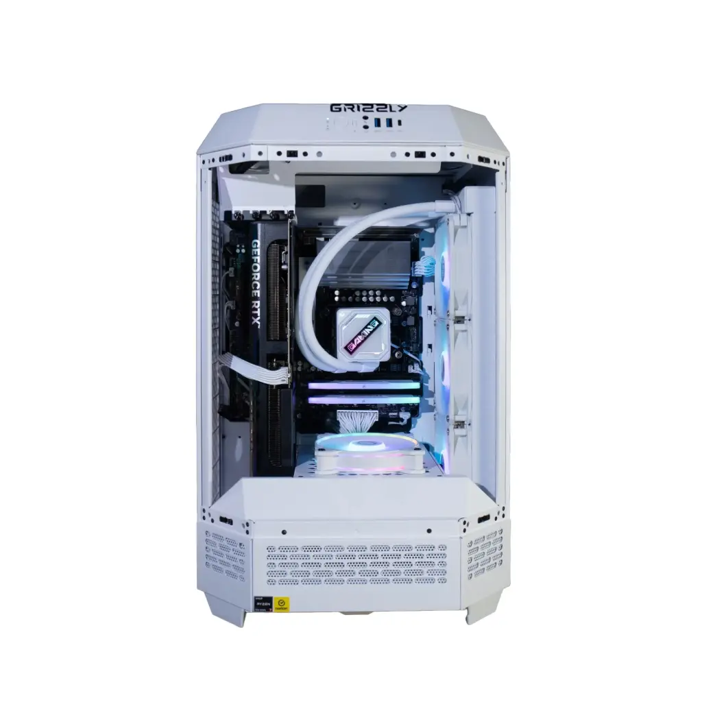 PC GAMER GRIZZLY AMD RYZEN 7 7700 5.3GHZ RTX5070 32GB NVME 2TB WIFI BT PG-AMD099 12 MESES DE GARANTIA 