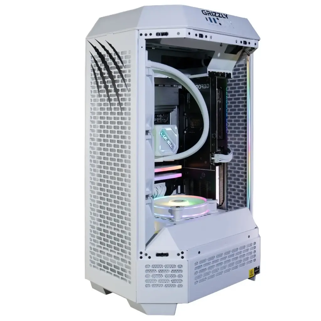 PC GAMER GRIZZLY AMD RYZEN 7 7700 5.3GHZ RTX5070 32GB NVME 2TB WIFI BT PG-AMD099 12 MESES DE GARANTIA 