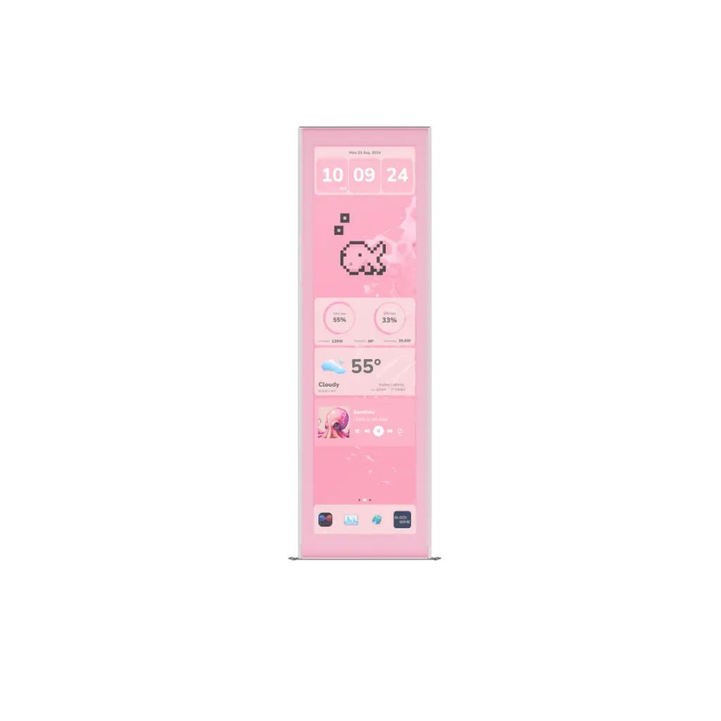 PANTALLA TACTIL LCD PARA Y70 HYTE STRAWBERRY MILK TOUCH INFINITY ROSA ACC-HYTE-LK-Y7TTI-SM 12M DE GARANTIA