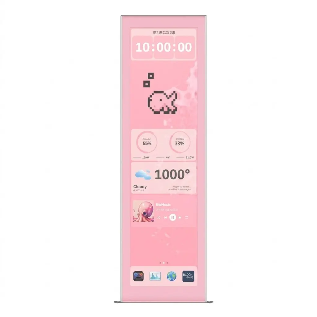 PANTALLA TACTIL LCD PARA Y70 HYTE STRAWBERRY MILK TOUCH INFINITY ROSA ACC-HYTE-LK-Y7TTI-SM 12M DE GARANTIA
