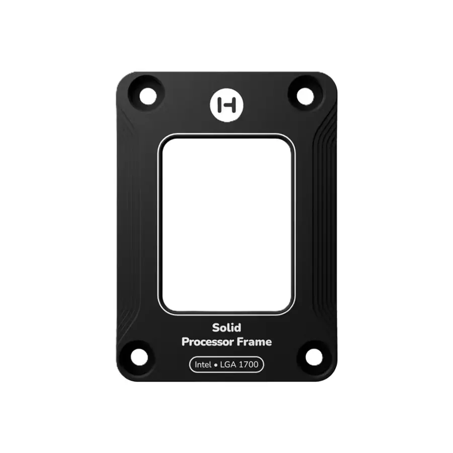 MARCO PARA PROCESADOR HYTE LGA1700 INCLUYE LLAVE INGLESA/PASTA 2GR NEGRO ACC-HYTE-SPF-1700-BB SIN GARANTIA