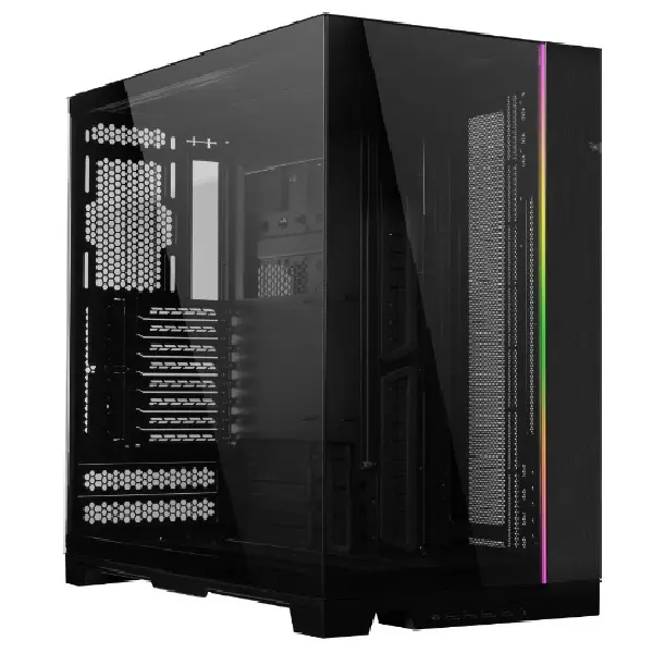 GABINETE LIAN LI DINAMICO EVO XL RGB S/FUENTE ATX CRISTAL NEGRO G99.O11DEXL-X.00 12M DE GARANTIA