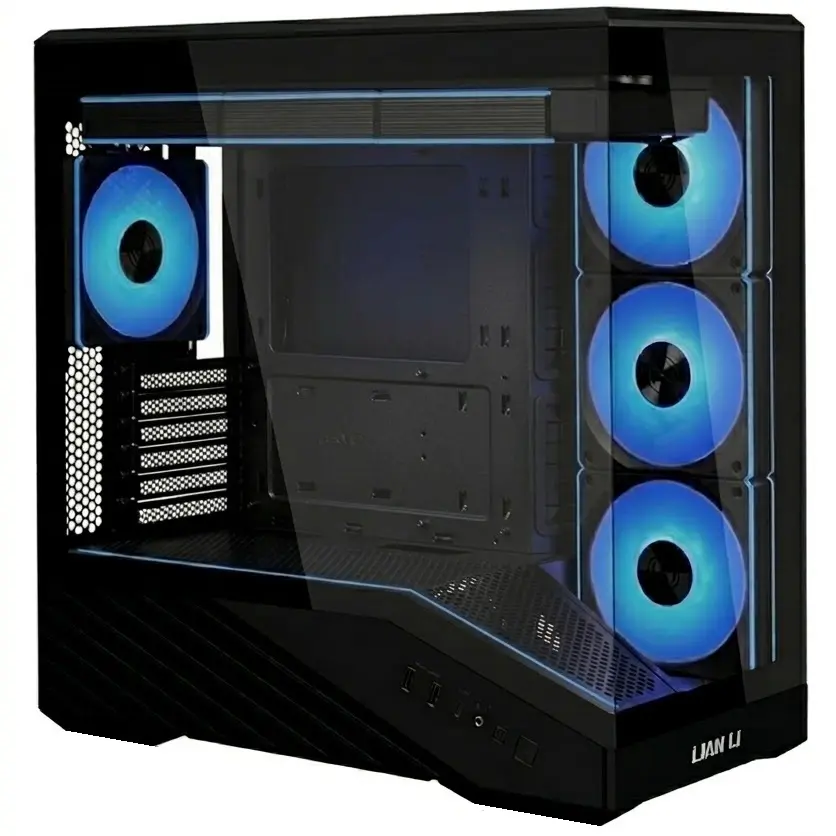 GABINETE LIAN LI VECTOR V100 MINI ARGB S/FUENTE M-ATX CRISTAL NEGRO V100RMIX 12M DE GARANTIA