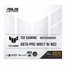 MOTHER AMD X870-PRO WIFI7 W ASUS TUF GAMING NEO AM5 4xDDR5 256GB ATX 90MB1NY0-M0VAY0 12M DE GARANTIA