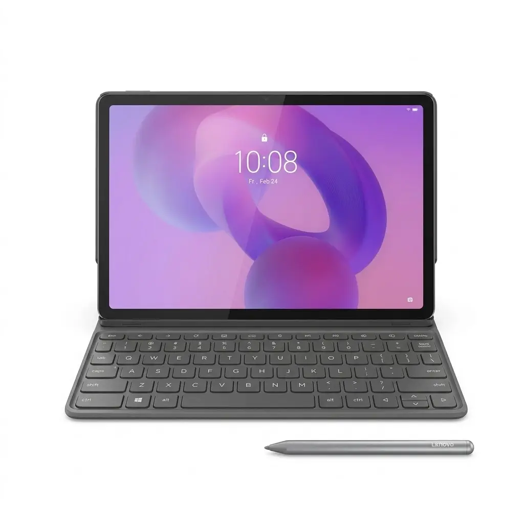 TABLET LENOVO IDEA TAB 11 8GB 128GB MEDIATEK DIMENSITY 6300 ANDROID 15 INC LAPIZ/FOLIO KEYBOARD GRIS TB336FU ZAFR0211MX GARANTIA CON FABRICANTE