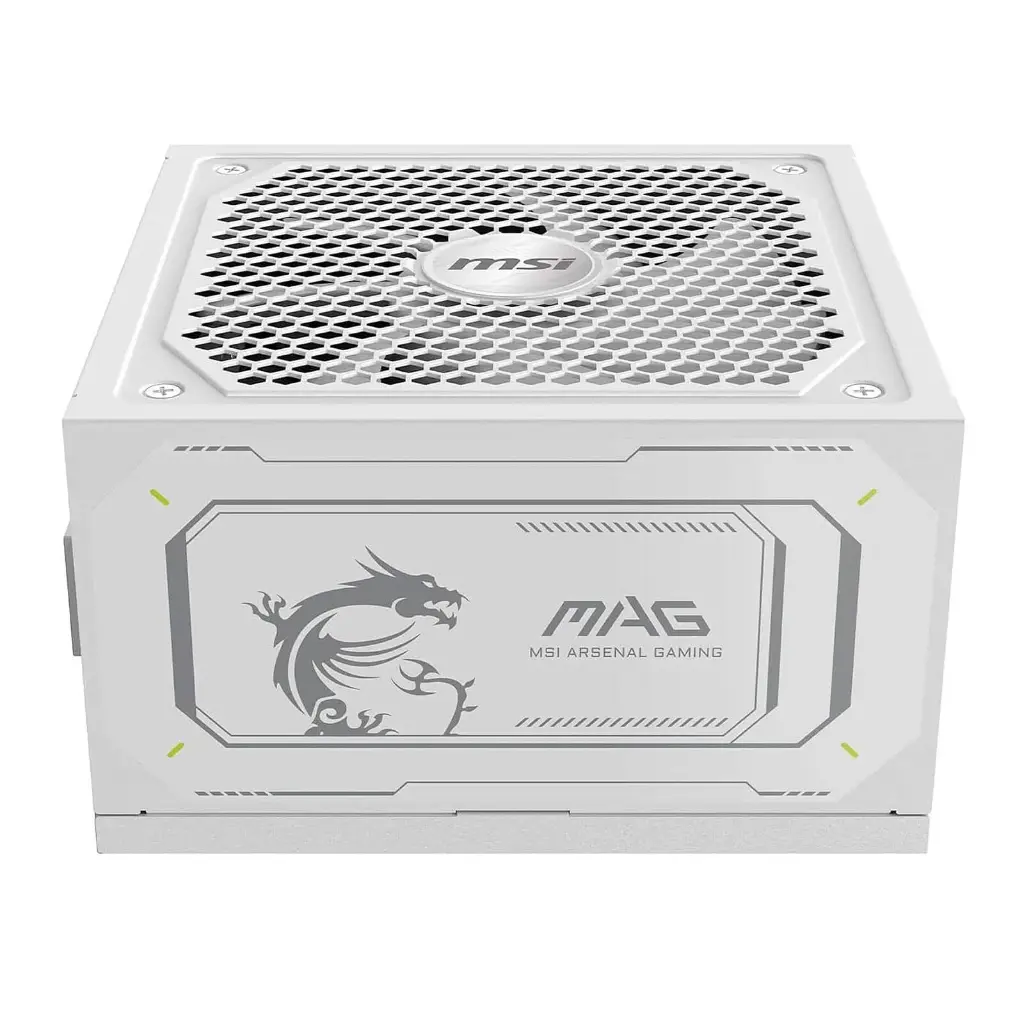 FUENTE MSI MAG A1000GL 1000W 80 PLUS GOLD PCIE 5.1 BLANCO FULL MODULAR ATX MAG A1000GL PCIE5 WHITE 12M DE GARANTIA