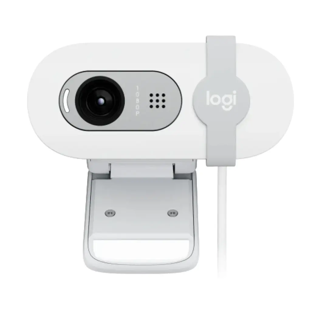WEBCAM LOGITECH BRIO 100 960-001615 BLANCA 11M DE GARANTIA