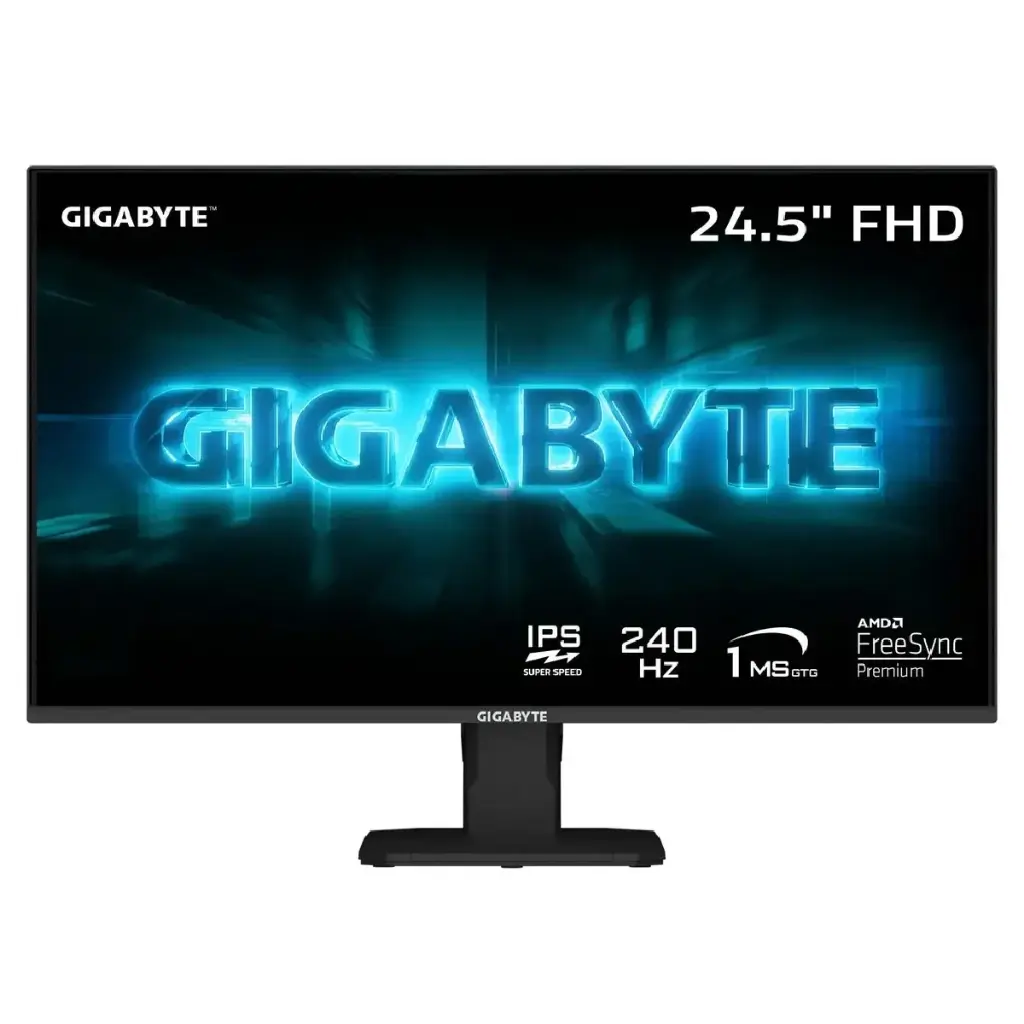 MONITOR 24 GIGABYTE GS25F2A 1MS 240HZ FULL HD GAMER IPS ANTIGLARE DP HDMI 12M DE GARANTIA