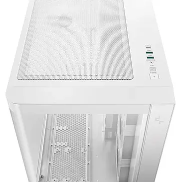 GABINETE DEEPCOOL CG530U 4F BLANCO ATX S/FUENTE CRISTAL R-CG530U-WHAGA4-G 11M DE GARANTIA