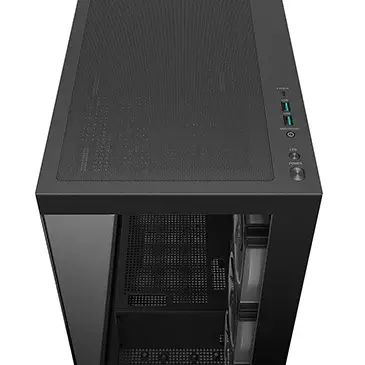 GABINETE DEEPCOOL CG580 4F V2 NEGRO ATX S/FUENTE CRISTAL R-CG580-BKADA4-G-2 11M DE GARANTIA