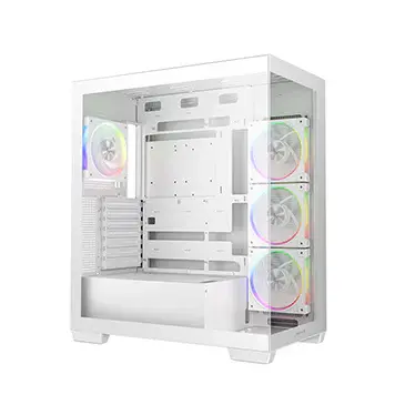 GABINETE DEEPCOOL CG580 4F V2 BLANCO ATX S/FUENTE CRISTAL R-CG580-WHADA4-G-2 11M DE GARANTIA
