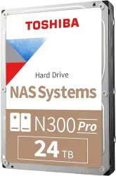 DD INTERNO NAS TOSHIBA 24TB HDWG82EXZSTB N300 PRO 3.5 11M DE GARANTIA 