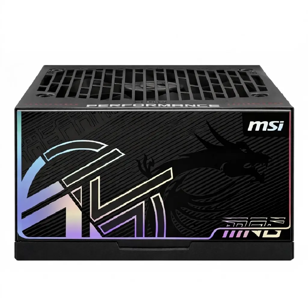 FUENTE MSI MPG Ai1300TS PCIE5 1300W 80 PLUS TITANIUM PCIE 5.1 FULL MODULAR ATX 12M DE GARANTIA