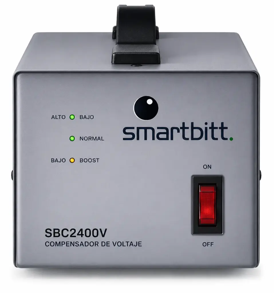 REGULADOR 2400VA 1200W SMARTBITT SBC2400V 1C 12M DE GARANTIA