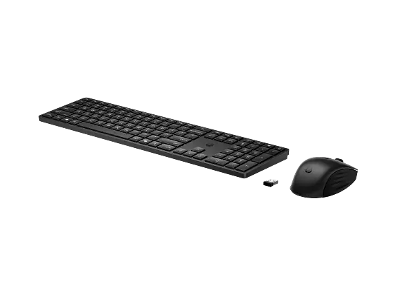 KIT TECLADO Y MOUSE HP 655 TEC/ESP INALAMBRICO USB-A NEGRO 4R009UT GARANTIA CON FABRICANTE
