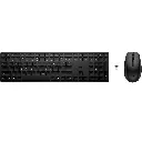 KIT TECLADO Y MOUSE HP 655 TEC/ESP INALAMBRICO USB-A NEGRO 4R009UT GARANTIA CON FABRICANTE