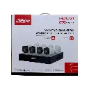 KIT DVR DAHUA 4CH 4 CAMARAS 1MP 720P KITXVR1B04-I/T/4-B1A11N 12M DE GARANTIA