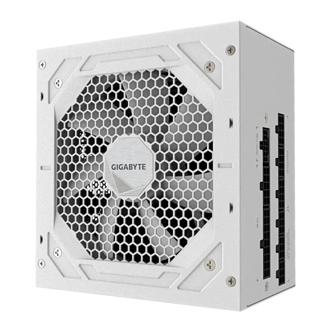 FUENTE GIGABYTE 750W 80PLUS GOLD ATX MODULAR BLANCO GP-UD750GM PG5 ICE 12M DE GARANTIA