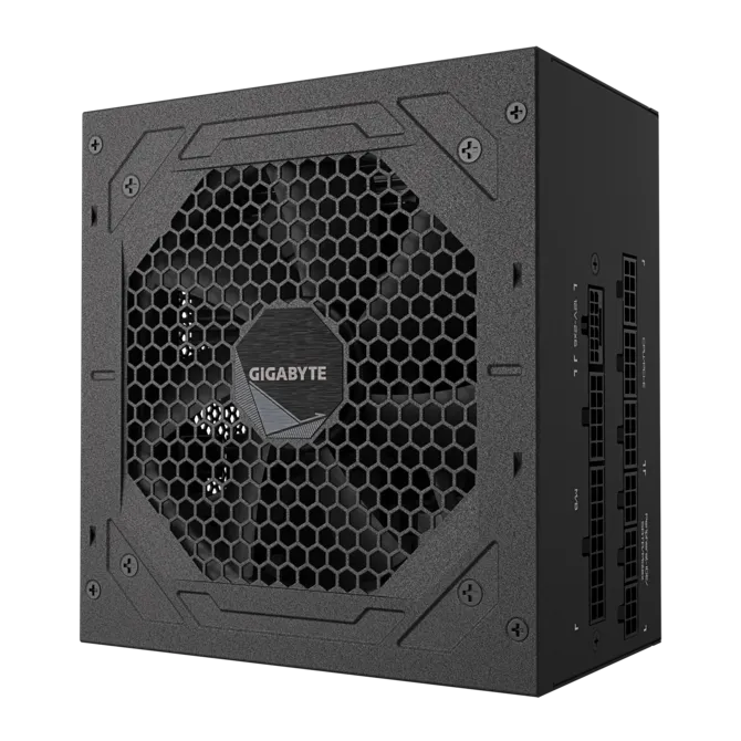 FUENTE GIGABYTE 750W 80PLUS GOLD ATX MODULAR NEGRO GP-UD750GM PG5 V2 12M DE GARANTIA