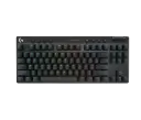 TECLADO GAMER LOGITECH PRO X TKL LIGHTSYNC RGB NEGRO 920-012127 12M DE GARANTIA