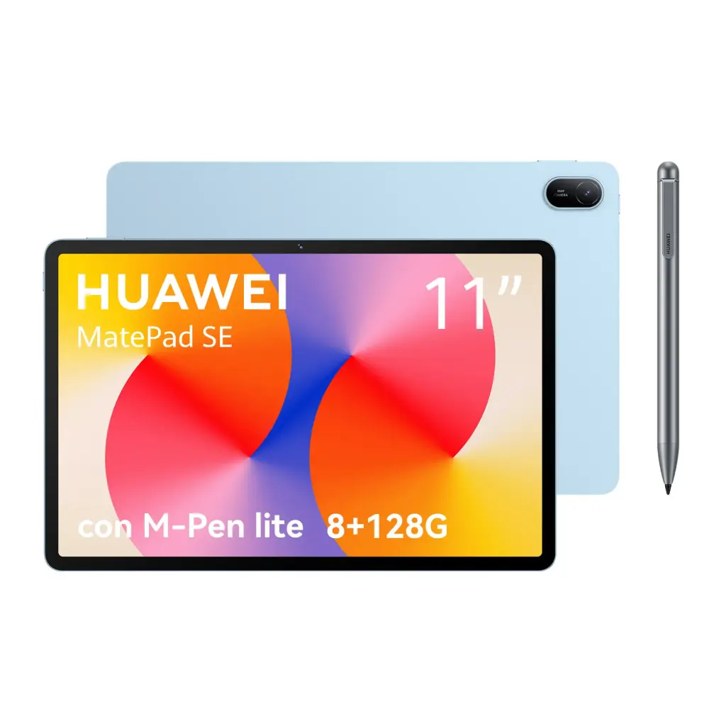 TABLET HUAWEI MATEPAD SE 11 8GB 128GB OCTA CORE HISILICON KIRIN 710A HARMONYOS INC LAPIZ AZUL AGS6-W09 53014GYW GARANTIA CON FABRICANTE