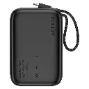 POWER BANK ACTECK ENERGON GO PLUG MAX PG80 NEGRO 20000MAH USB-C AC-945608 6M DE GARANTIA