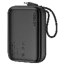 POWER BANK ACTECK ENERGON GO PLUG MAX PG80 NEGRO 20000MAH USB-C AC-945608 6M DE GARANTIA