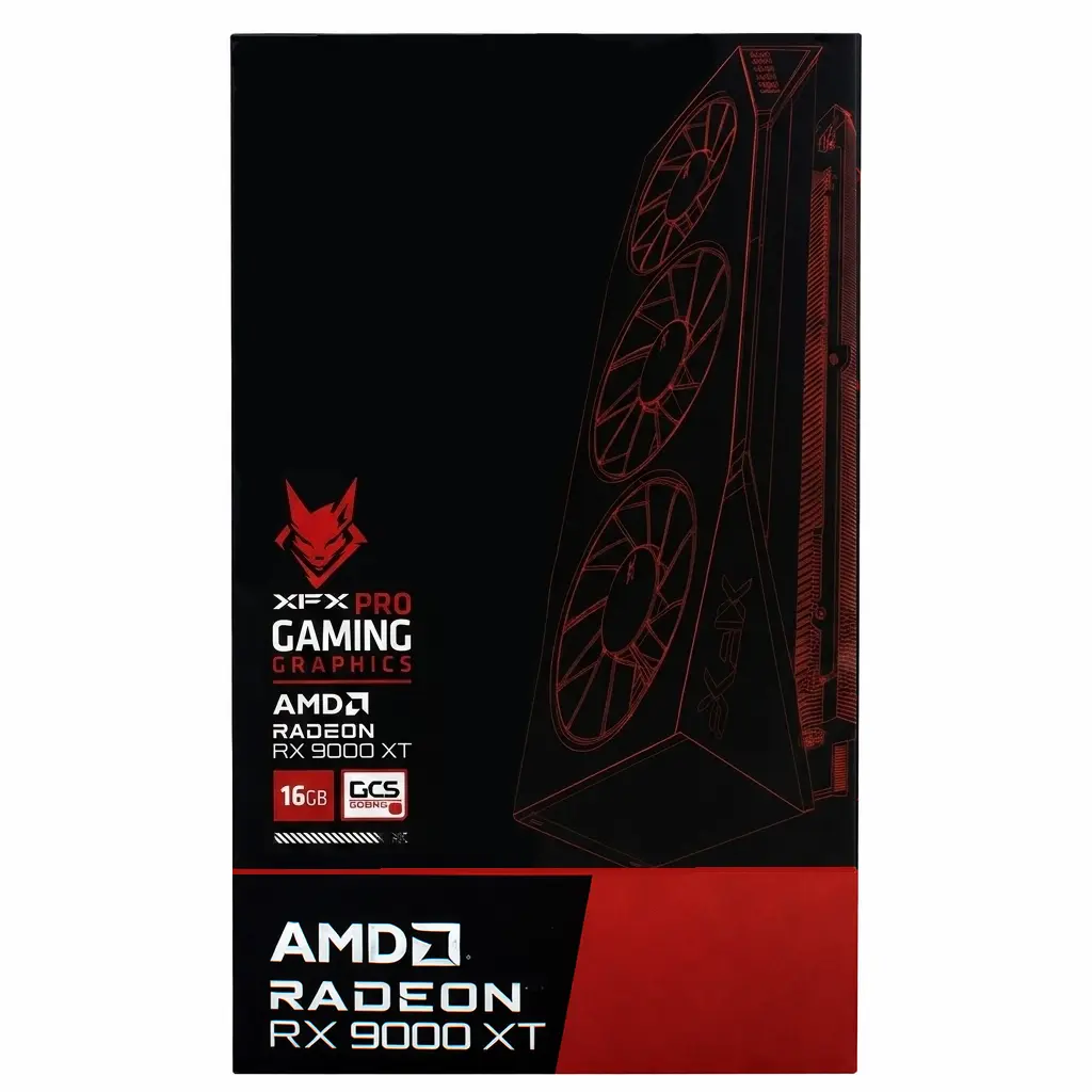 TARJETA DE VIDEO RADEON RX9060XT 16GB OC GDDR6 XFX GAMING BLANCA RX-96TMERCW9 12M DE GARANTIA