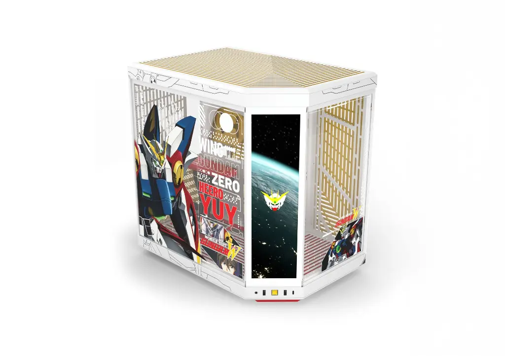 GABINETE HYTE Y70 TOUCH INFINITE GUNDAM WING EATX S/FUENTE CRISTAL BLANCO CS-HYTE-Y70TTI-GWING 12M DE GARANTIA