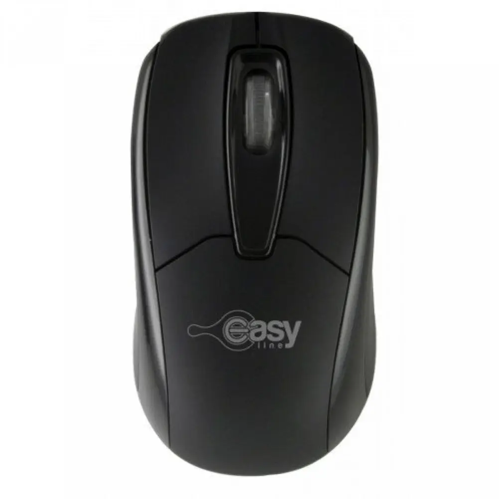 MOUSE PERFECT CHOICE EASY LINE OPTICO 1000 DPI ALAMBRICO NEGRO EL-993377 12M DE GARANTIA