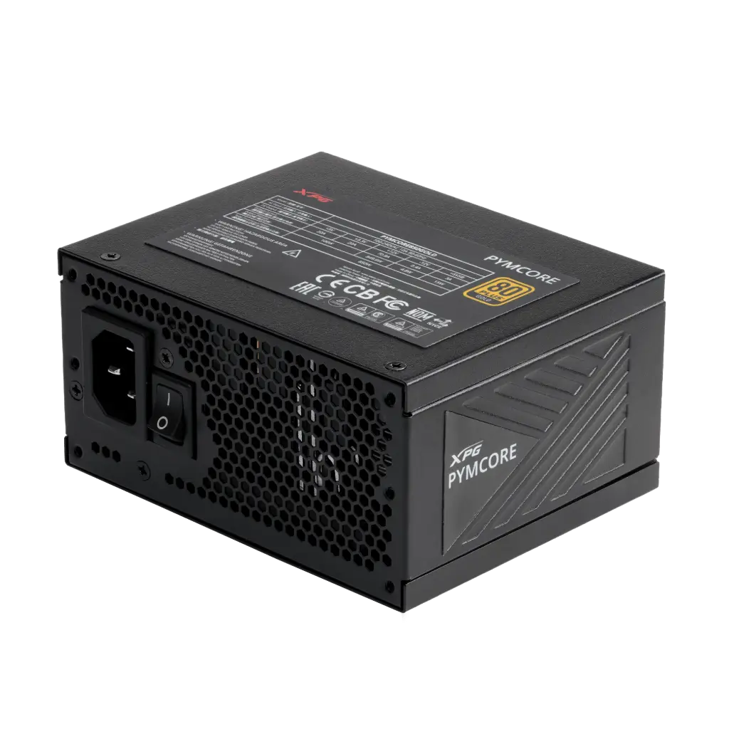 FUENTE XPG PYMCORE 850W 80 PLUS GOLD MODULAR SFX PYMCORE850G-BKCUS 12M DE GARANTIA
