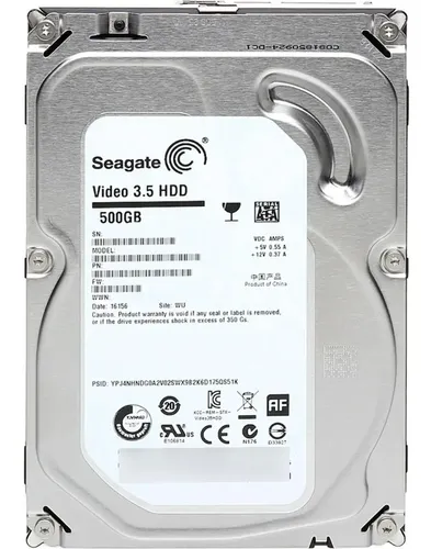 DD SEAGATE NEW PULL 500GB VIDEO 3.5 HDD ST3500312CS 7200RPM SATA II 12M DE GARANTIA