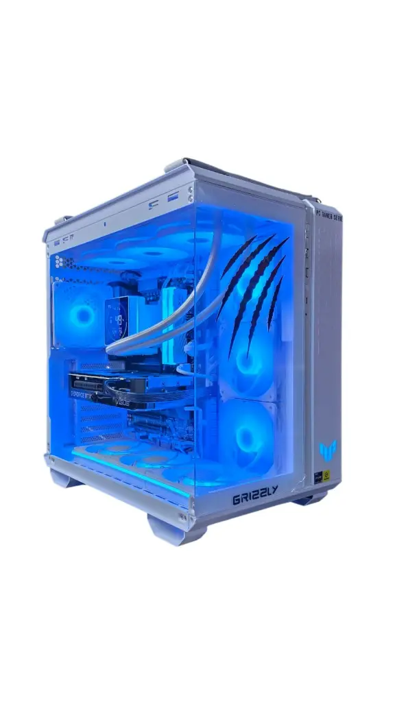 PC GAMER GRIZZLY AMD RYZEN 9 7900X 4.7GHZ RTX5070 32GB SSD 2TB WIFI BT PG-AMD103 12M DE GARANTIA
