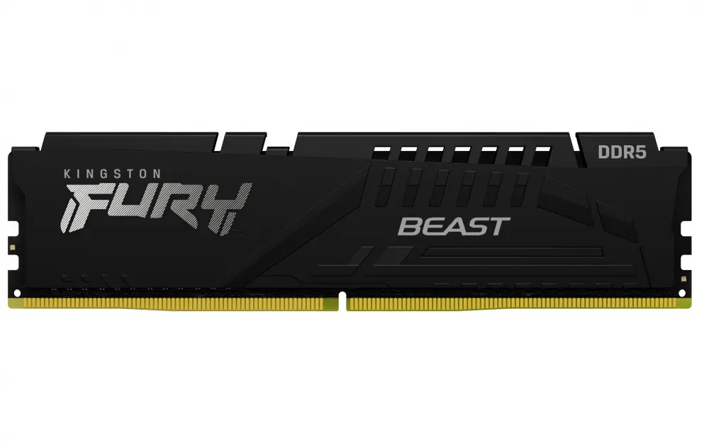 RAM KINGSTON FURY BEAST DDR5 32GB 1X32 5600 NEGRO KF556C36BBE2-32 12M DE GARANTIA