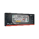TECLADO BALAM RUSH WARSTRIKE FROST KG500F BLANCO USB RGB 96% BR-945790 12M DE GARANTIA