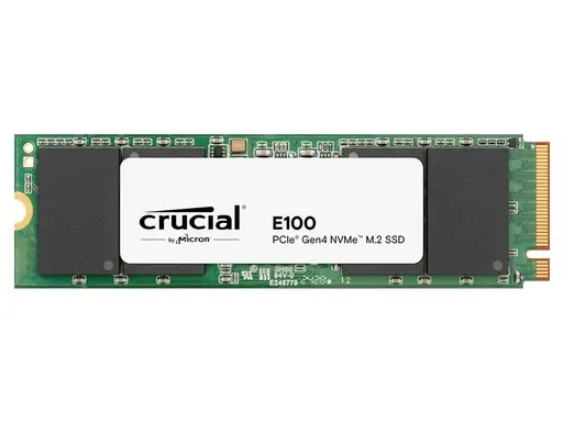 SSD CRUCIAL E100 480GB M.2 PCIE 4.0 CT480E100SSD8 12M DE GARANTIA