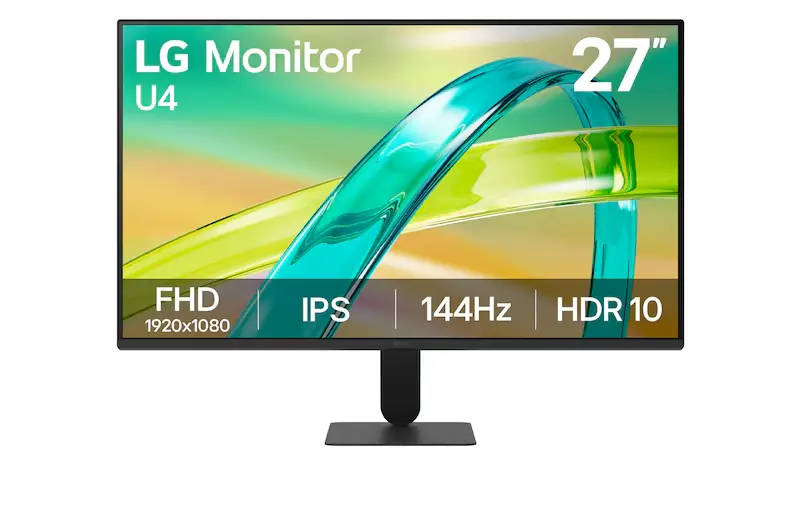 MONITOR 27 LG 27U411B-B 1MS 144HZ FULL HD IPS GARANTIA CON FABRICANTE