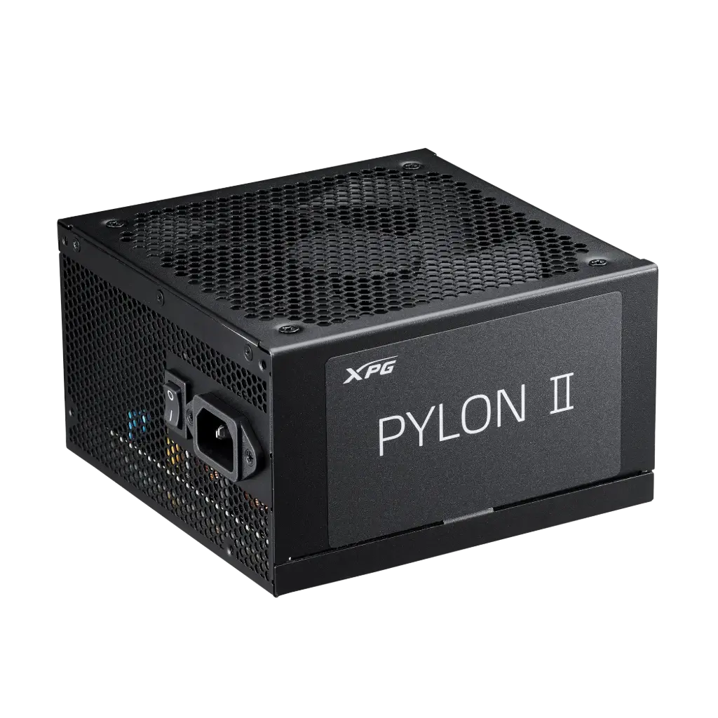 FUENTE XPG PYLON II 750W 80 PLUS BRONCE NO MODULAR ATX 3.1 PYLONII750B-BKCUS 12M DE GARANTIA