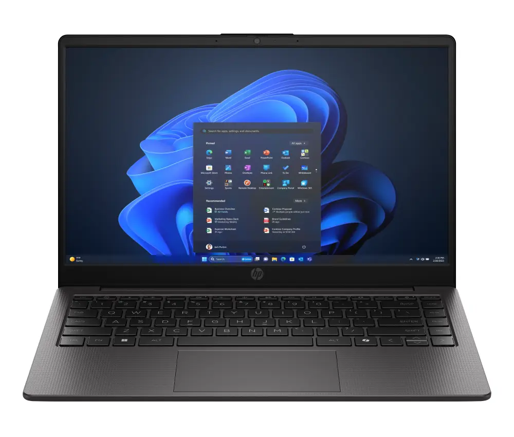 LAPTOP HP CORE 3 100U 512GB SSD 8GB DDR4 14 HD W11H 240R G10 D42VQAT GARANTIA CON FABRICANTE