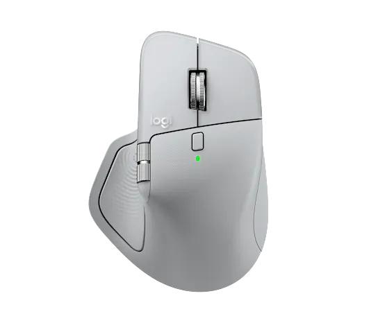 MOUSE LOGITECH MX MASTER 4 BLUETOOTH USB-C PANEL HAPTIC GRIS PALIDO 910-007566 12M DE GARANTIA