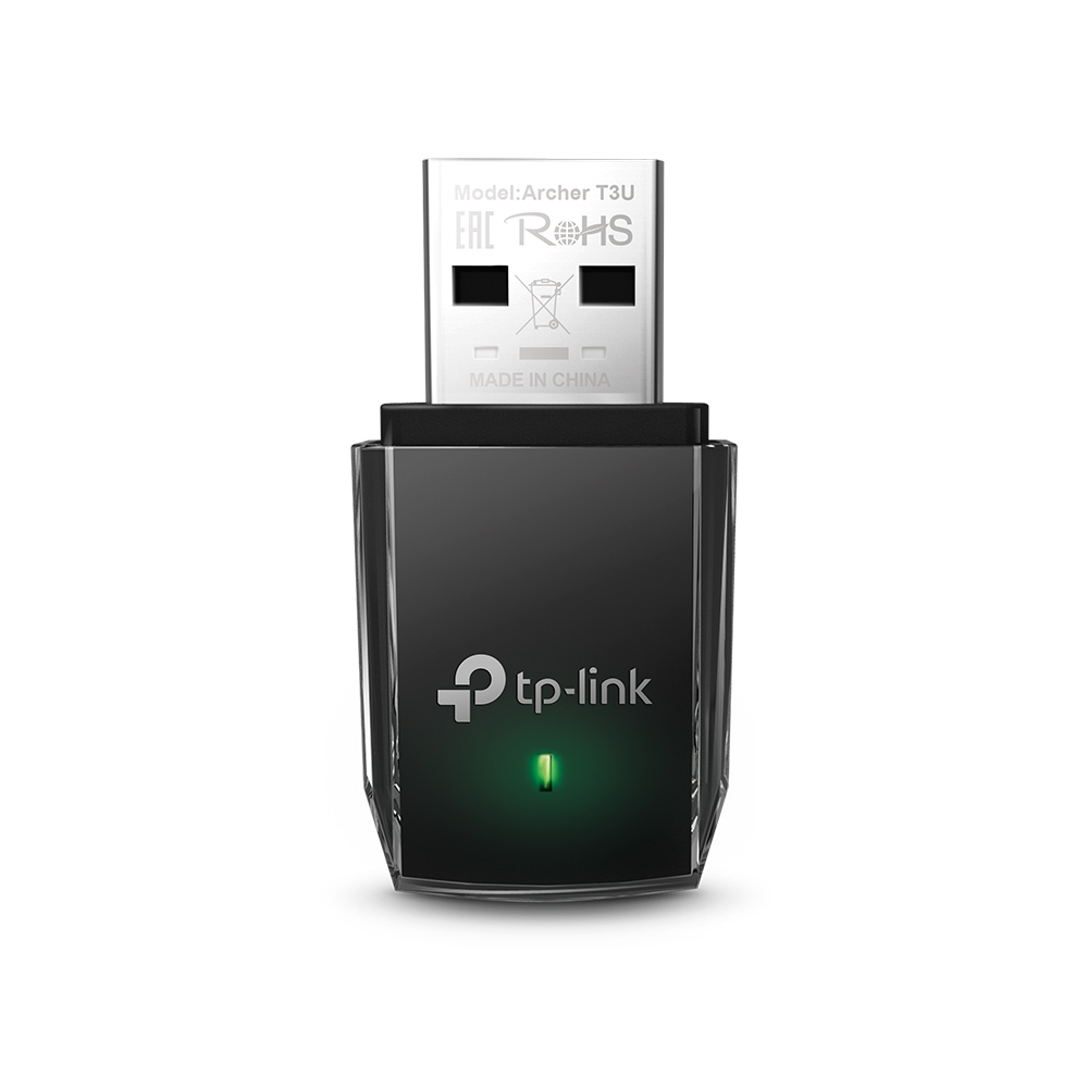 ADAPTADOR TPLINK ARCHER T3U AC1300 400MBPS 2.4 GHZ 12M DE GARANTIA