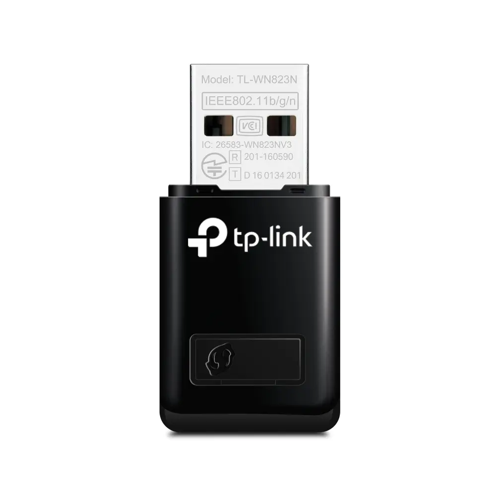 ADAPTADOR TPLINK TL-WN823N 300MBPS 2.4GHZ USB MINI 12M DE GARANTIA