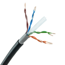 BOBINA XCASE  CAT 6 NEGRO UTP 305M EXT/2XFORRO ACCCABLE21DOFO SIN GARANTIA