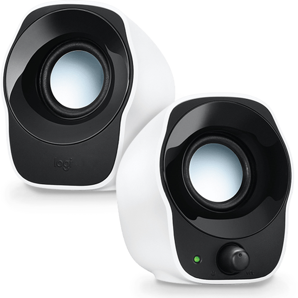 DESCONTINUADO BOCINA LOGITECH Z120 1.2W BLANCO 980-000573 11M DE GARANTIA