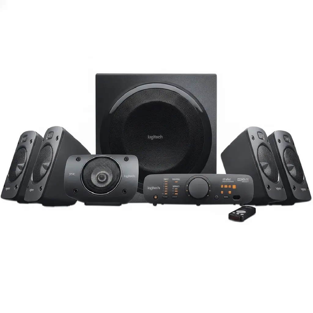 BOCINA LOGITECH Z906 500W NEGRO 980-000474 11M DE GARANTIA