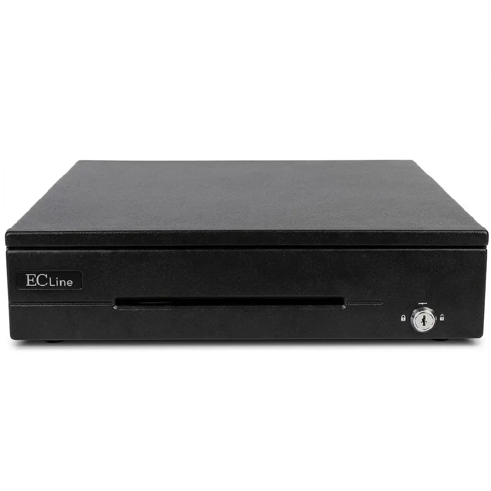 CAJON DE DINERO ECLINE EC-CD-200M NEGRO 5BILL 8MON EC-CD-200M 11M DE GARANTIA