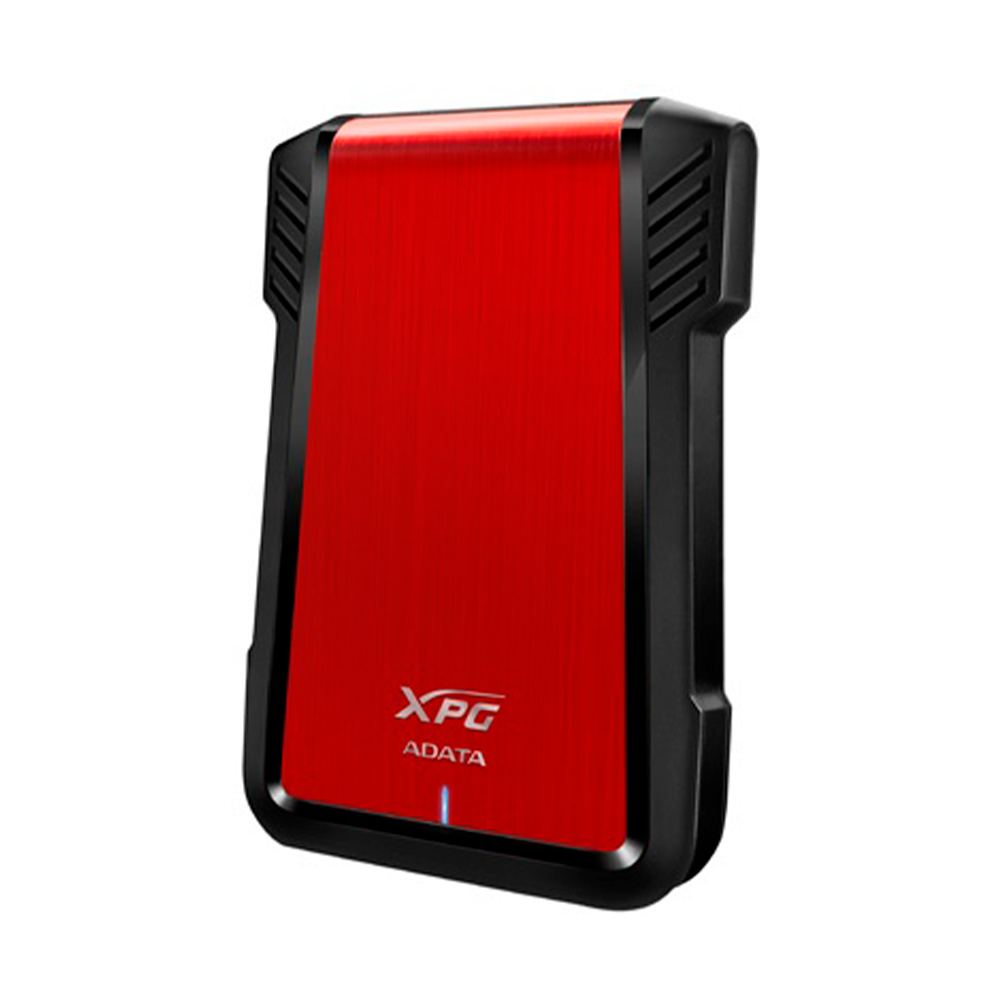 CASE ADATA EX500 ROJO AEX500U3-CRD76 3M DE GARANTIA