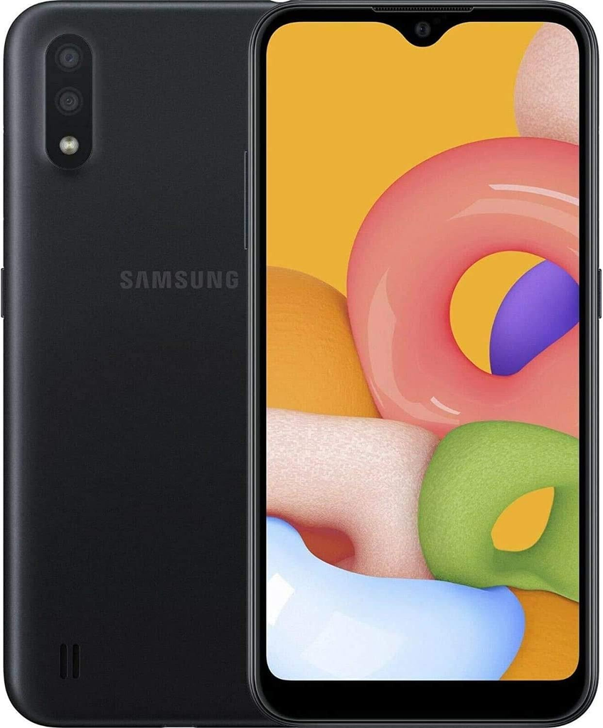 CELULAR SAMSUNG GALAXY A01 2GB 32GB 5.7" NEGRO SM-A015M/DS DIRECTO CON FABRICANTE