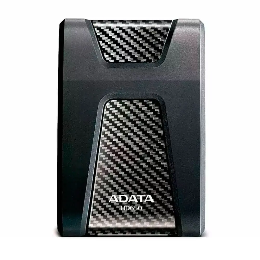 DD EXTERNO ADATA HD650 1TB NEGRO AHD650-1TU31-CBK 11M DE GARANTIA